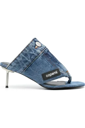 COPERNI 70mm sandaler i denim