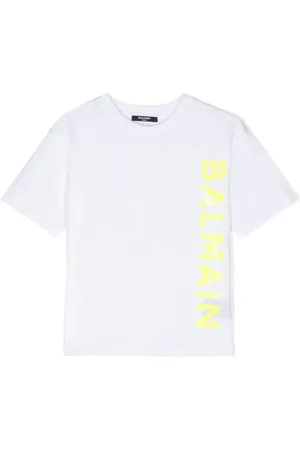 Balmain T-shirt med logostempel