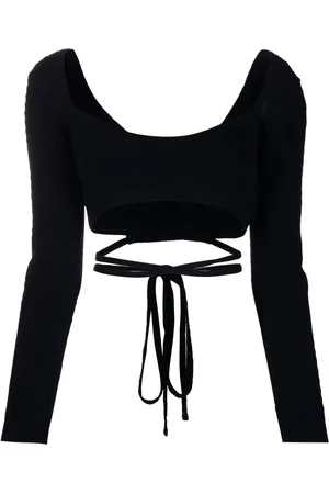 Patou Cropped top med bindelukning