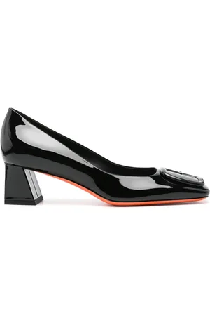 santoni 50mm pumps i læder