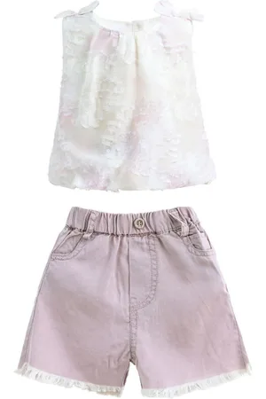 Mimi Tutu Shortssæt med blomstertryk (to)
