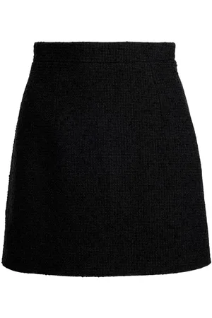 Patou Kort nederdel i tweed
