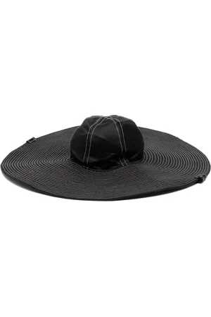 Vaquera Boater i twill med kontrastsyninger