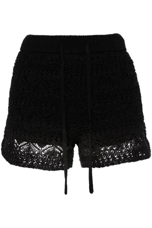 IRO Loreen shorts i hæklet strik