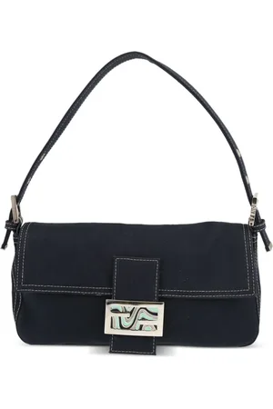Fendi Baguette skuldertaske i kanvas fra 2010