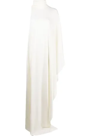 Gia Studios Asymmetrisk draperet kjole med one-shoulder