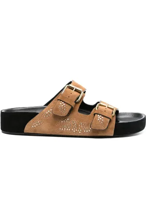 Isabel Marant Lennyo sandaler i ruskind