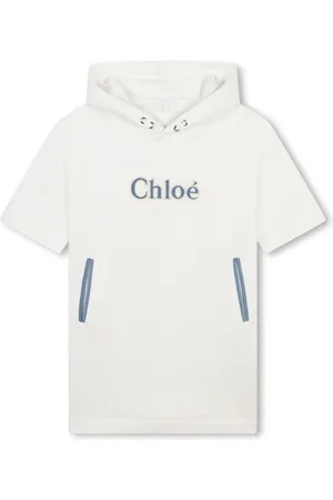 Chloé Kjole med hætte og logoapplikation