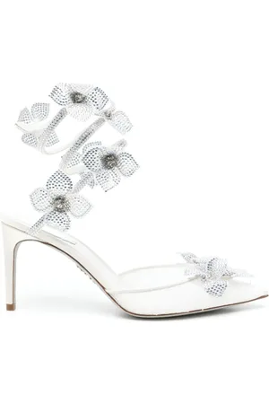 RENE CAOVILLA 80 mm Floriane pumps