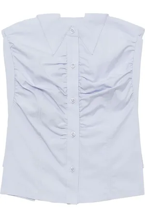 Low Classic Stropløs top med knapper