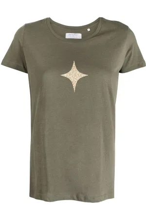 Madison.Maison T-shirt i bomulds-jersey med slogantryk