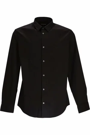 Emporio Armani Strækbar skjorte med knapper