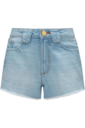 Perfect Moment Stenvaskede denimshorts med lav talje