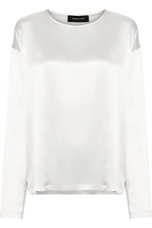 Fabiana Filippi Bluse i silke-satin