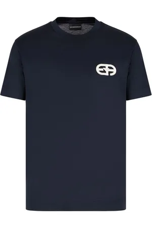Emporio Armani T-shirt i jersey med logomærke