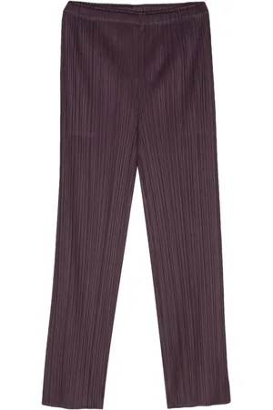 PLEATS PLEASE ISSEY MIYAKE Plisserede January bukser med lige ben