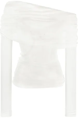 CHRISTOPHER ESBER Veiled silketop
