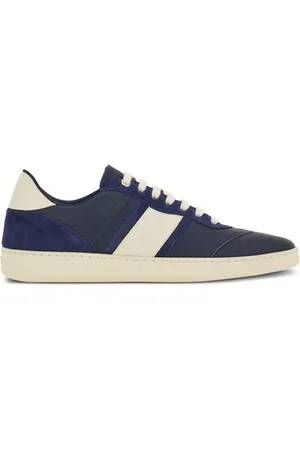 Salvatore Ferragamo Sneakers i læder med præget logo