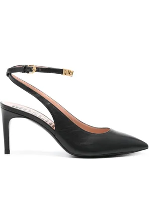 Moschino 80mm pumps i læder