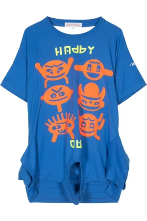 WALTER VAN BEIRENDONCK Happy/Sad pladespiller-T-shirt