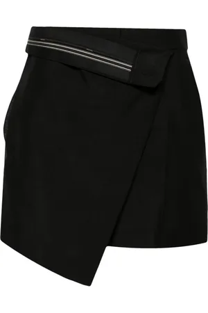 Fendi Slå om-shorts med foldet talje