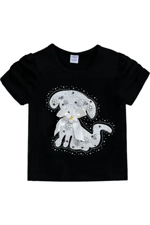 Mimi Tutu T-shirt med hundehvalpeapplikation