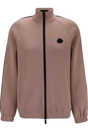 Moncler Top med logotryk og lynlås