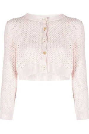 Fabiana Filippi Cardigan med åben front med pailletter