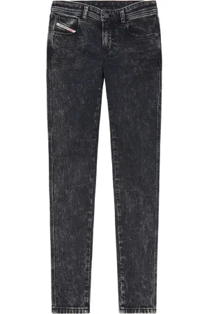 Diesel Babhila skinny-jeans med mellemhøj talje