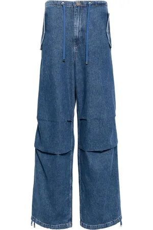 DION LEE Parachute jeans med lige ben