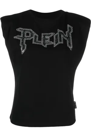 Philipp Plein Tanktop med logoudsmykning