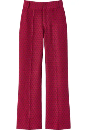 Destree Cropped Yoshismart bukser i jacquard
