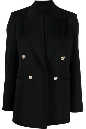 Lanvin Blazer med åben front og juvelknapper