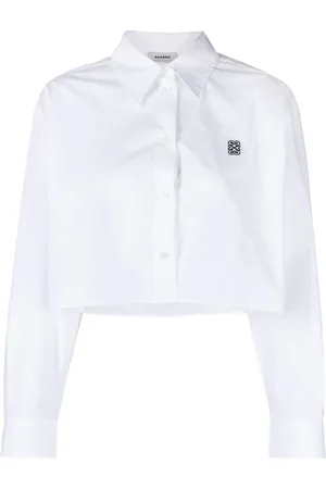 Sandro Skjorte med monogram-broderi
