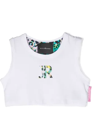John Richmond Croptop med logotryk