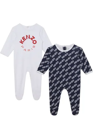 Kenzo Pyjamassæt med logotryk (sæt med to)