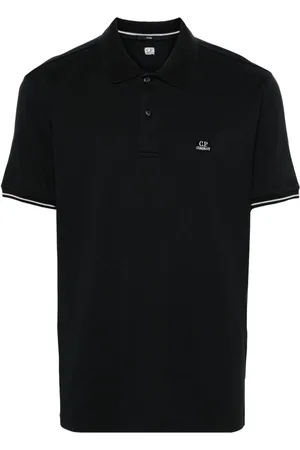 C.P. Company Polo i piqué med logomærke