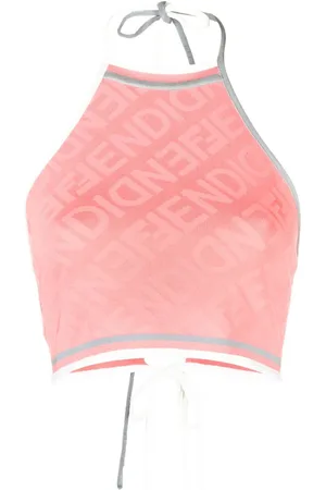 Fendi Cropped top uden ærmer