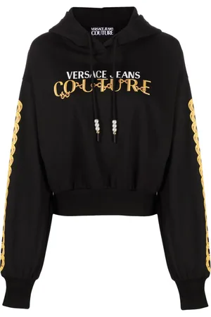 VERSACE Hættetrøje med Logo Couture-tryk