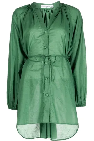 FAITHFULL THE BRAND Kort Lucita kjole med knapper