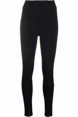 Philipp Plein Leggings i jersey med logotryk