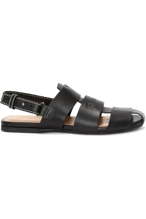 J.W.Anderson Fisherman-sandaler i læder med præget logo
