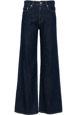 Kenzo Stribede Ayame jeans med lige ben