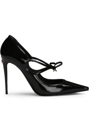 Dolce & Gabbana Pumps i læder med bånd
