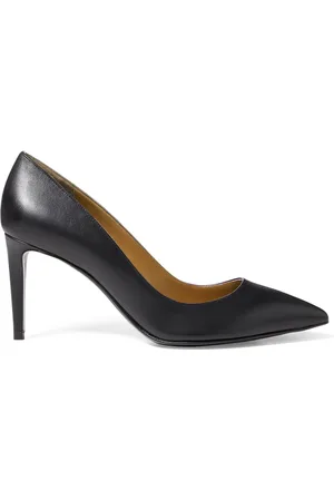 Ralph Lauren Armissa 75mm pumps i læder