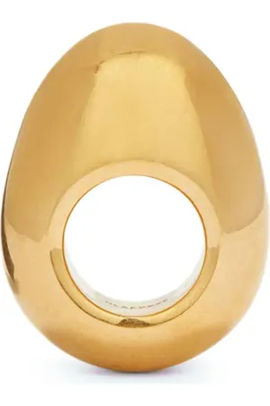 Jil Sander Poleret ring med oval krop
