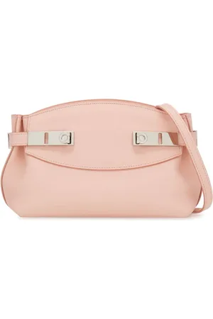Salvatore Ferragamo Lille Hug clutch i læder