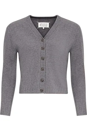 Maison Margiela Uldcardigan med V-hals