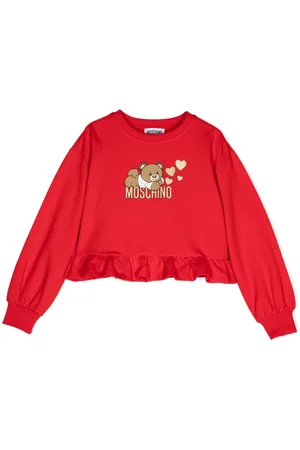 Moschino Sweatshirt med bamsemotiv