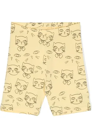 Mini Rodini Cathletes shorts i økologisk bomuld